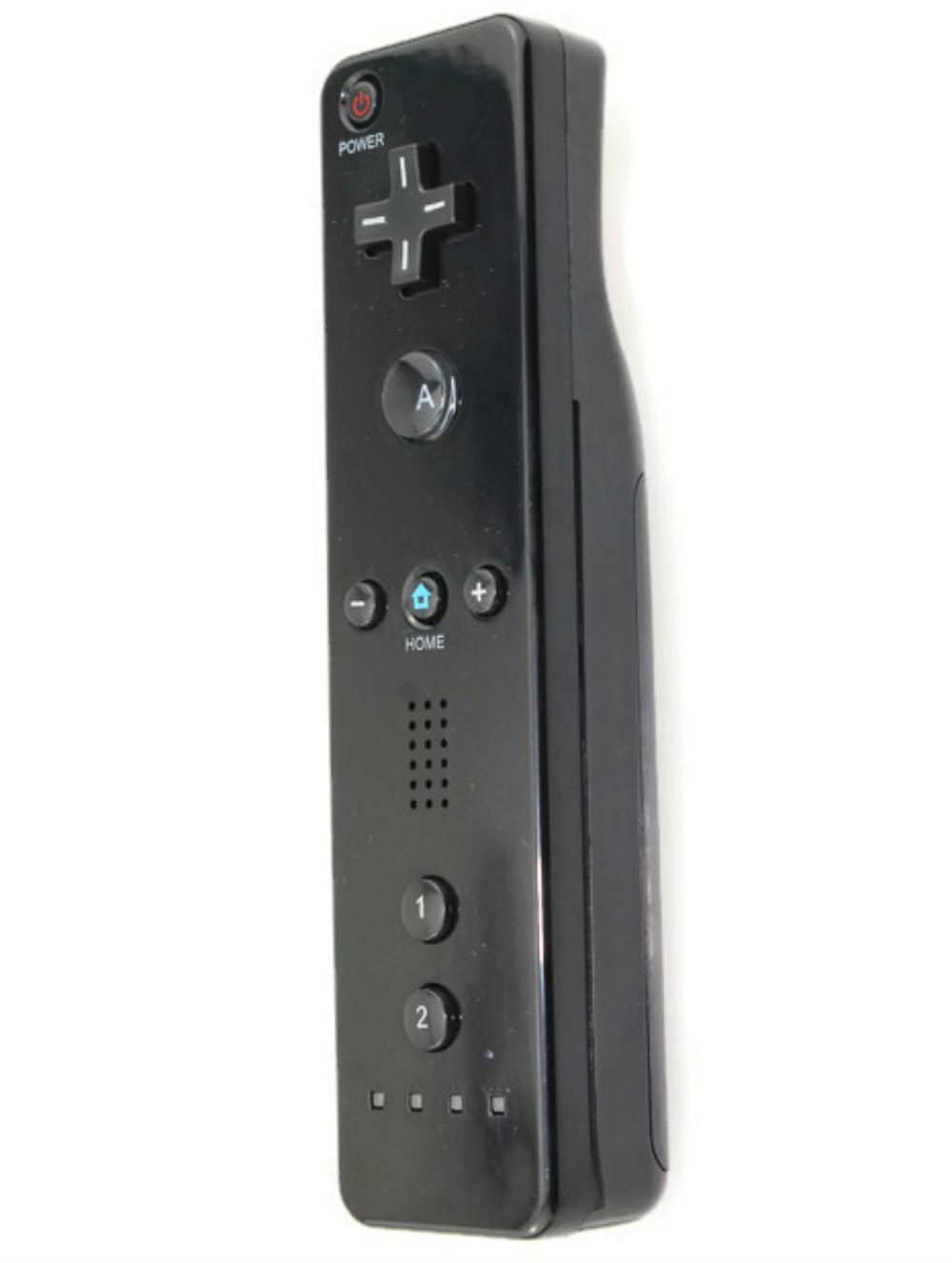 AMGGLOBAL® 2 x Nunchuck 2 x pilot zdalnego sterowania Nunchuk do pilota Nintendo Wii WII + darmowa silikonowa osłona różowa czarna niebieska czerwona wiązka (czarna)