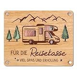 BOFUNX Reisekasse Geschenk Geldgeschenke Verpackung für Reisen und Urlaub aus Holz Geldgeschenk Geburtstag Reisegutschein Geschenk Verpackung Geburtstagsgeschenk Weihnachten Geschenk