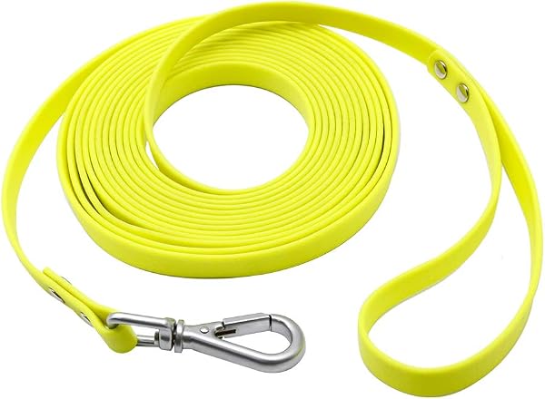 Long Dog Leash Waterproof Recall Training Lead Outdoor Long Line Great for Training, Beach, Play, Camping, or Backyard - 1