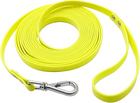 Waterproof Long Dog Leash Recall Training Lead 5 10 16 30 50 Foot for Large Medium Small Dogs Outdoor Training Walking Playing and Camping