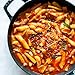 Tteokbokki Korean Rice Cakes – [Original Gochujang | Pack of 1] – Gluten Free | Ready in 3 Minutes | 0 Cholesterol/ 0 Trans Fat | 2 Servings Spicy Street Snack | Healthy/Savory/Spicy - O’food