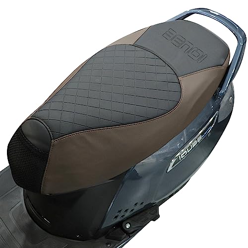 Image of TVS Seat Cover for Sweat Free Comfortable Riding| Nylon Thread Stitching for Strength| Bike Riding Accessories|Heat & UV Ray Protection|Enhanced Tear Resistance