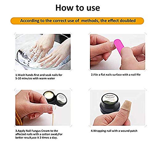 Nail Fungus Cream,Fungus Stop,Foot Fungus,Anti fungal Nail,Fungus Treatment Cream,Foot & Nail Fungus Treatment,Effective Against Nail Fungus,Repair and Protect Nails (20g) - Thumbnail 5