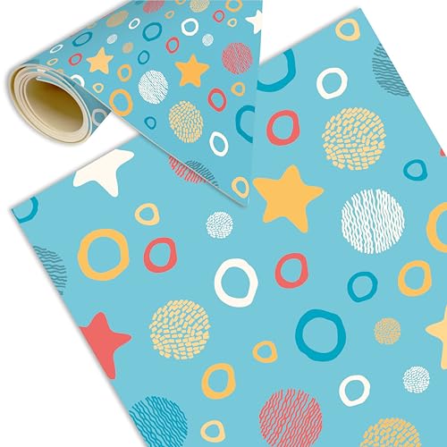 DECORA TU MUNDO - Alfombra Infantil para habitacion Lavable y Antideslizante - para habitacion o Dormitorio Juvenil - Alfombra de Vinilo Evita rayones y Buena Higiene- Turquesa | 80x40 cm |