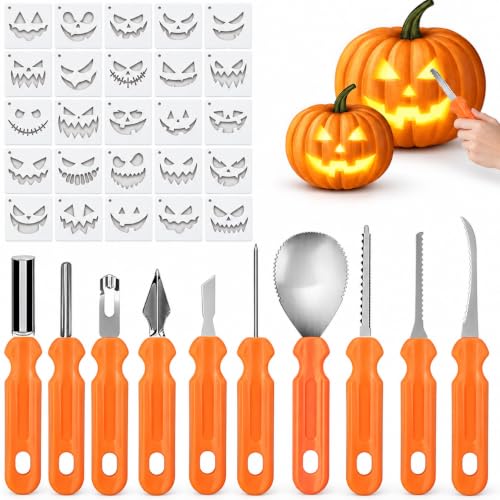 Halloween Kürbis Schnitzset