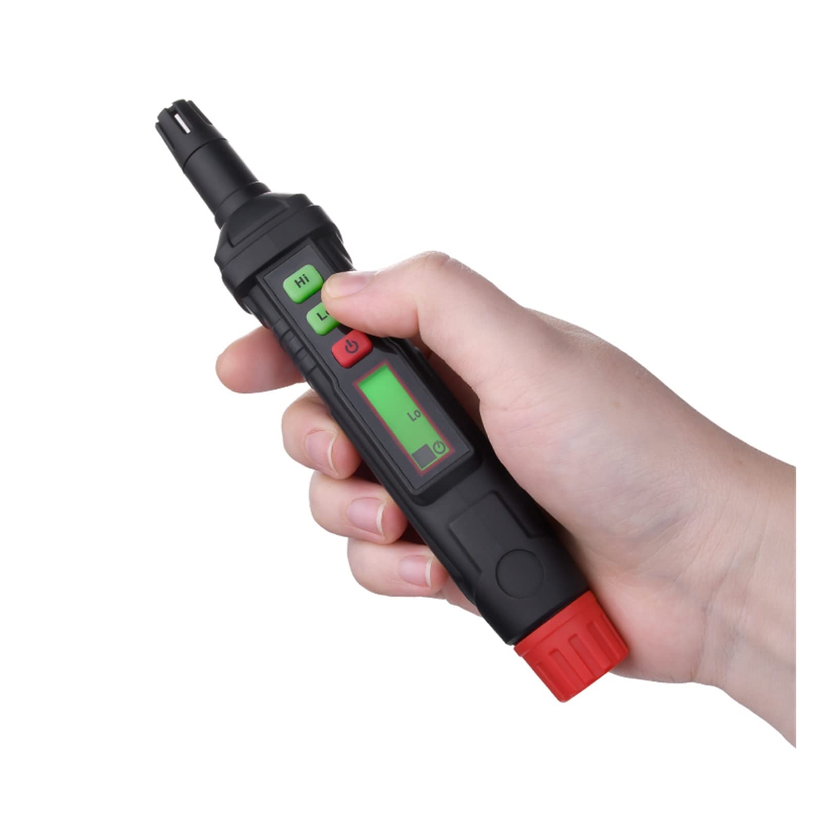 Gasanalysator Brennbarer Gasdetektor LCD Anzeige mit Alarm von Erdgas-Leck-Standort-Determiner-Tester HT61