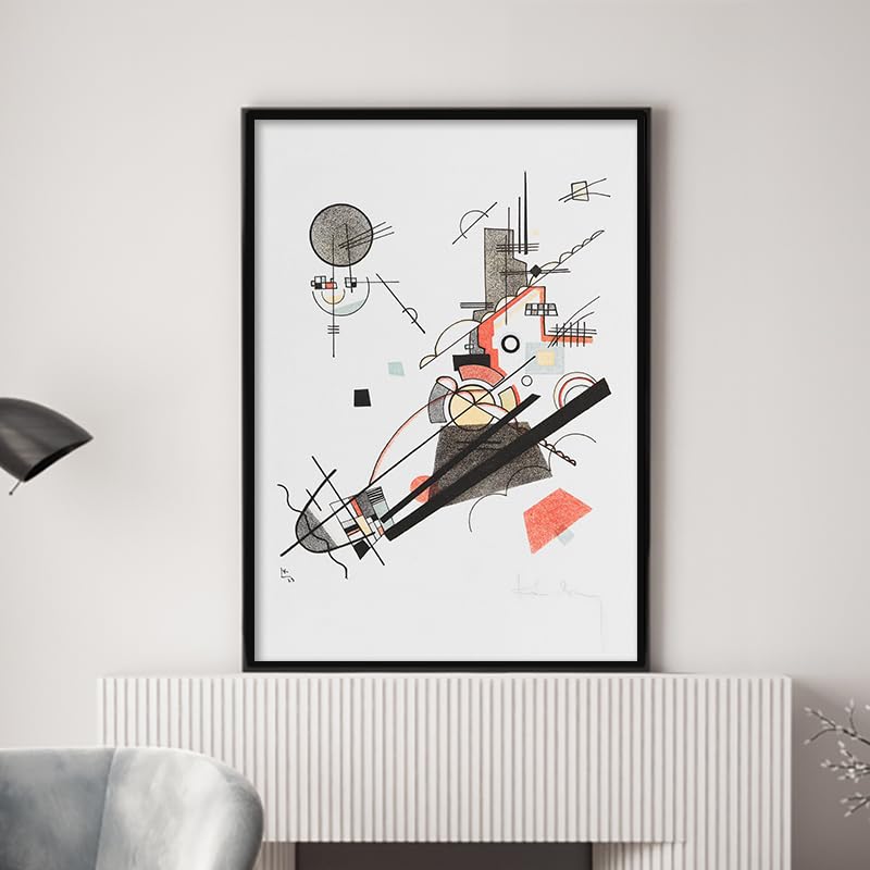 Amazon.co.jp: ROSSOGRAFICO ワシリー カンディンスキー ポスター 幸せ