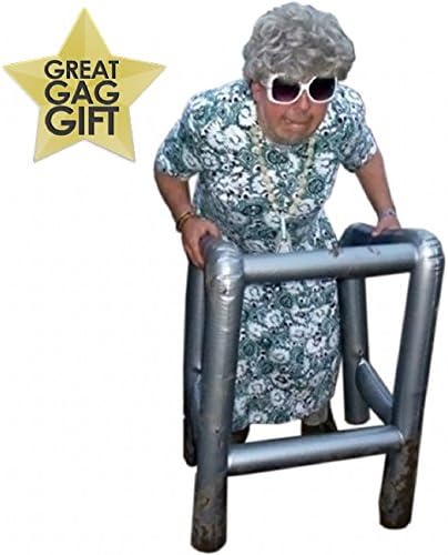 Kressies Wedding Accessories Deambulateur Gonflable En Forme De Cadeau Humoristique Pour Deguisement D Anniversaire Amazon Fr Jeux Et Jouets