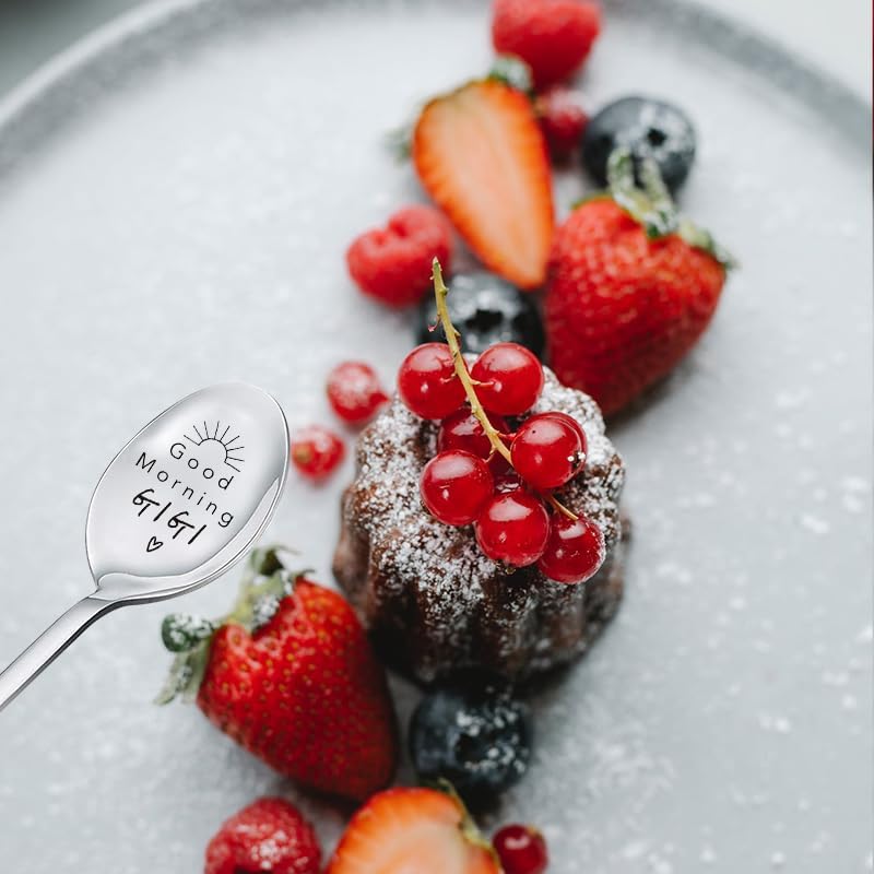 Miniatura 5 de Gigi Nana - Cuchara de regalo de cumpleaños para abuela, para mujer, Día de la Madre, regalos Yaya de nietos, regalo de Navidad para mamá, abuela,