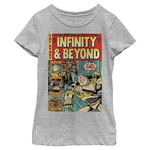 Image of Girl's Toy Story Buzz Lightyear Comic Cover T-Shirt
