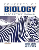 CONCEPTS OF BIOLOGY LABORATORY MANUAL 0757512372 Book Cover