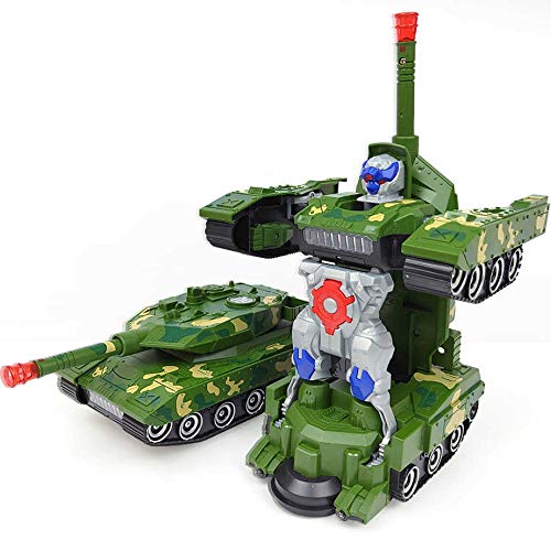 tanque tank de guerra transformers a pilhas com luz sons e movimento