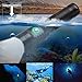 Underwater Scuba Dive 1000 Lumens Rechargeable Flash with 60m Submersible Distance - for Diving, Fishing, and Camping Enthusiasts - Flashlight