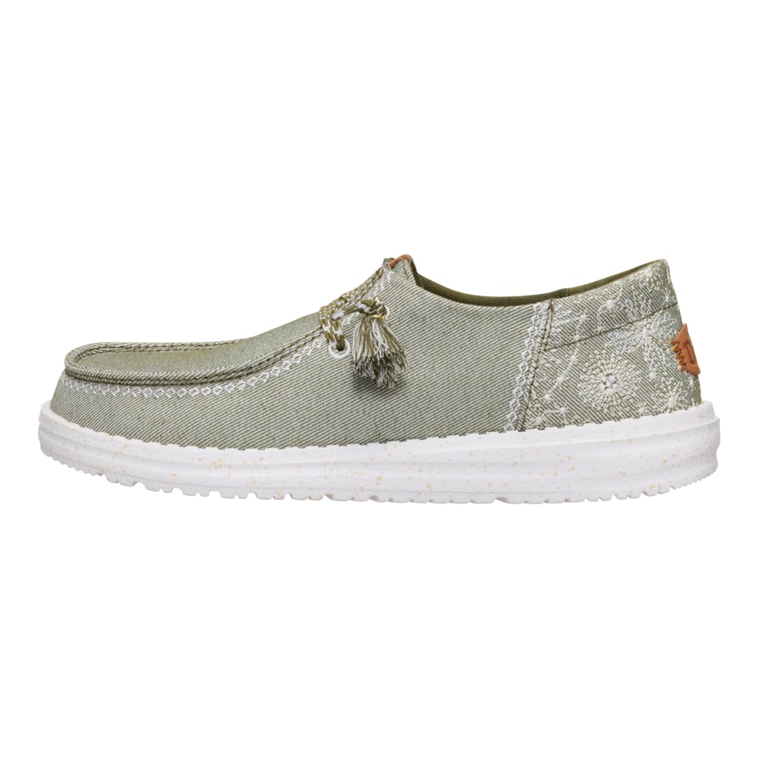heydude Women's Wendy Funk Embroidered Floral Slip-On Loafers | Lightweight Comfortable Easy-On Casual Shoes-picture-44