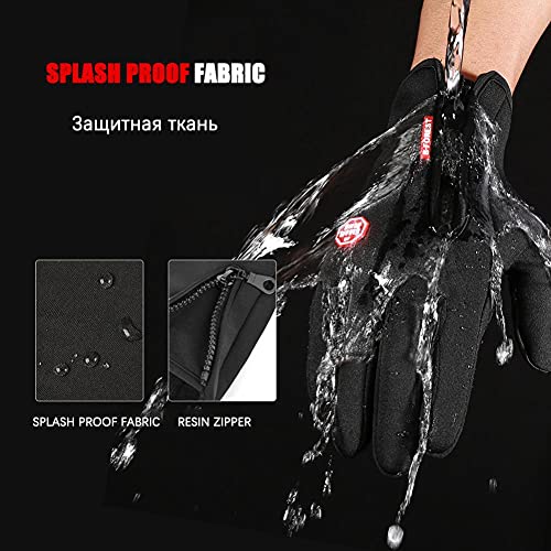 Guantes de invierno cortavientos impermeables deportivos talla M 2