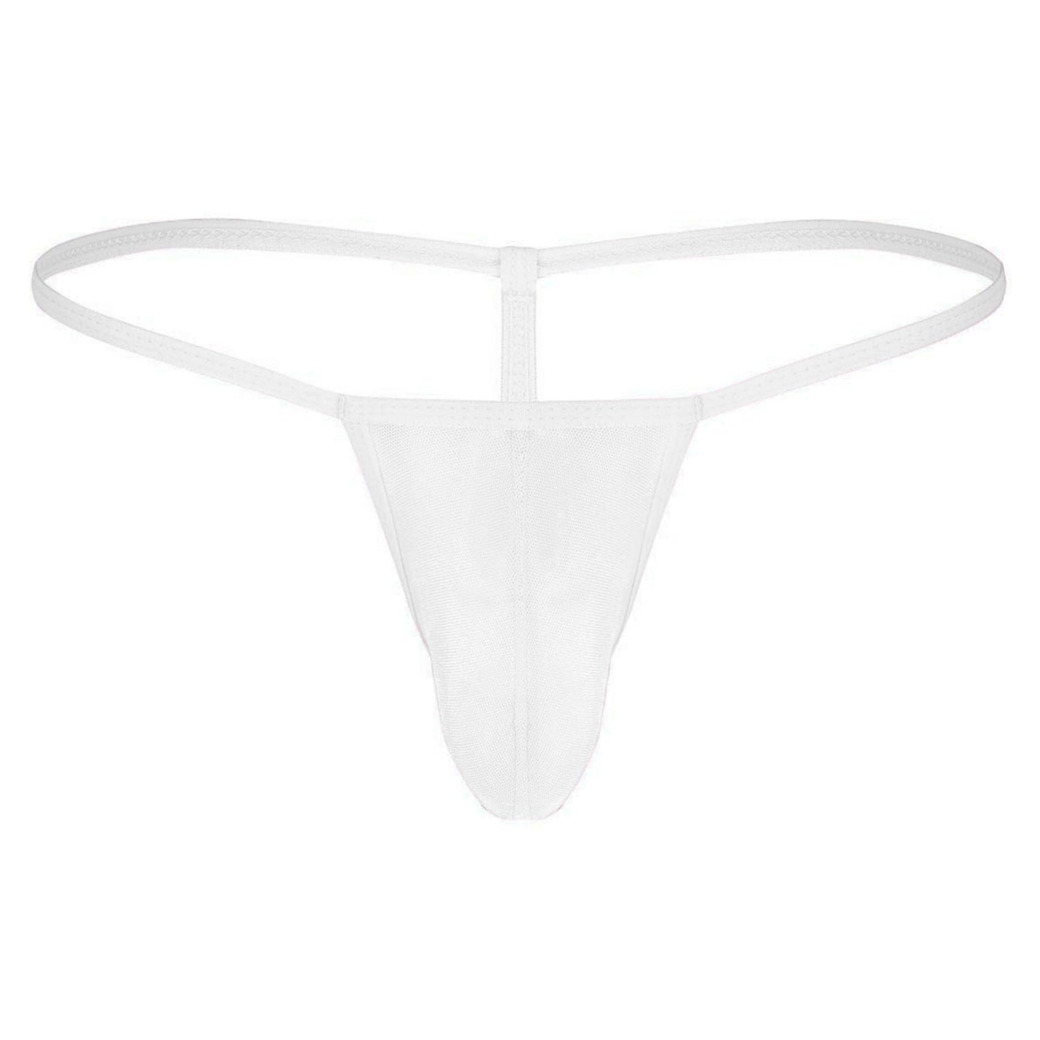 Men's Net Mesh G String Thongs-image-36