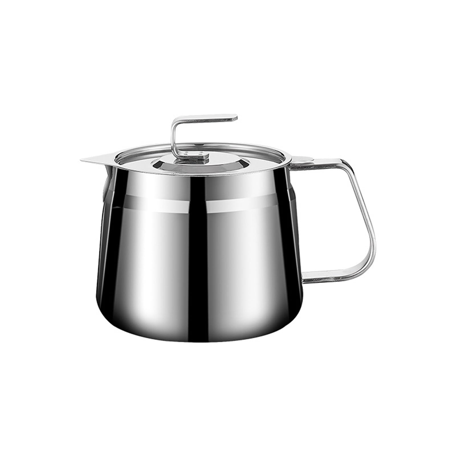 Jazuaiao Stainless Steel Pots with Strainer and Lid Grease Container Can Tanks for Kitchen Cooking Storing Frying Oil Cooking Filter