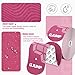 GJUMP Kinesiology Tape, 40 Count Precut Strips 2 Rolls, Original Cotton Elastic Athletic Tape for Muscle Strain Relief & Joint Support, Waterproof & Breathable Sports Tape for Support and Recovery