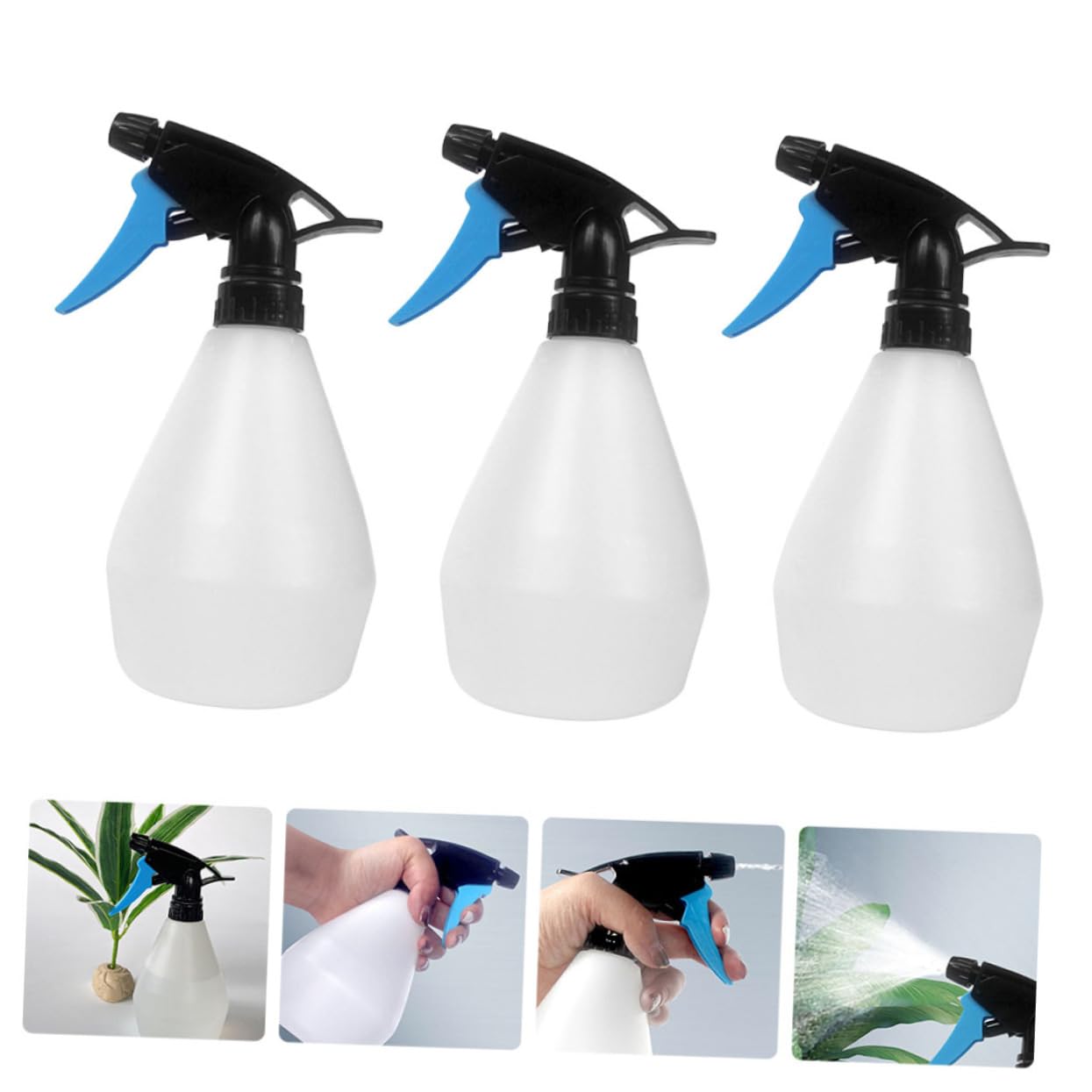 Milisten 2 Ensembles Atomiseur De Jardinage Arrosoir Brumisateur pour Animaux Outil Arrosage Extérieur Durable Et Pratique 3 Pièces * 2