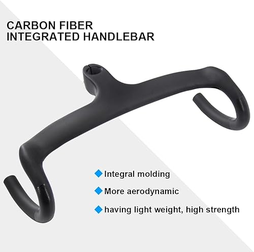 Miniatura 3 de Manillar integrado de carbono para bicicleta de carretera RXL SL de 1-18 pulgadas, manillar compacto de caída de fibra de carbono, barras de caída