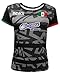 Women Jersey Mexico Charros de Jalisco 100% Polyester Black/Grey (X-Large)