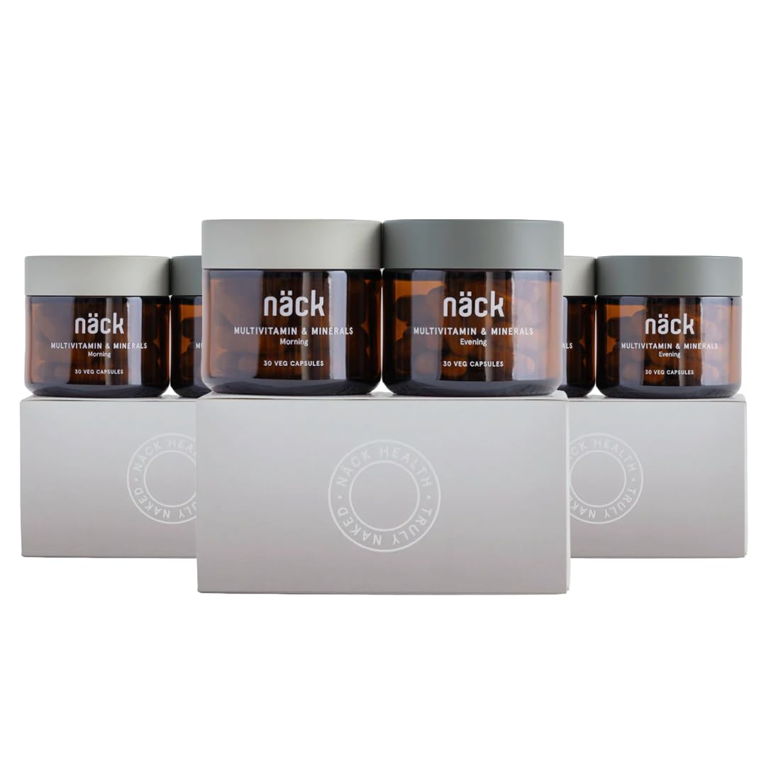 Näck Multivitamin & Mineral Dual Formula | Morning & Evening Formula | Superior Absorbency | 100% RDA for 21 Essential Vitamins and Minerals | 60 Veg Capsule — Amazon image 13