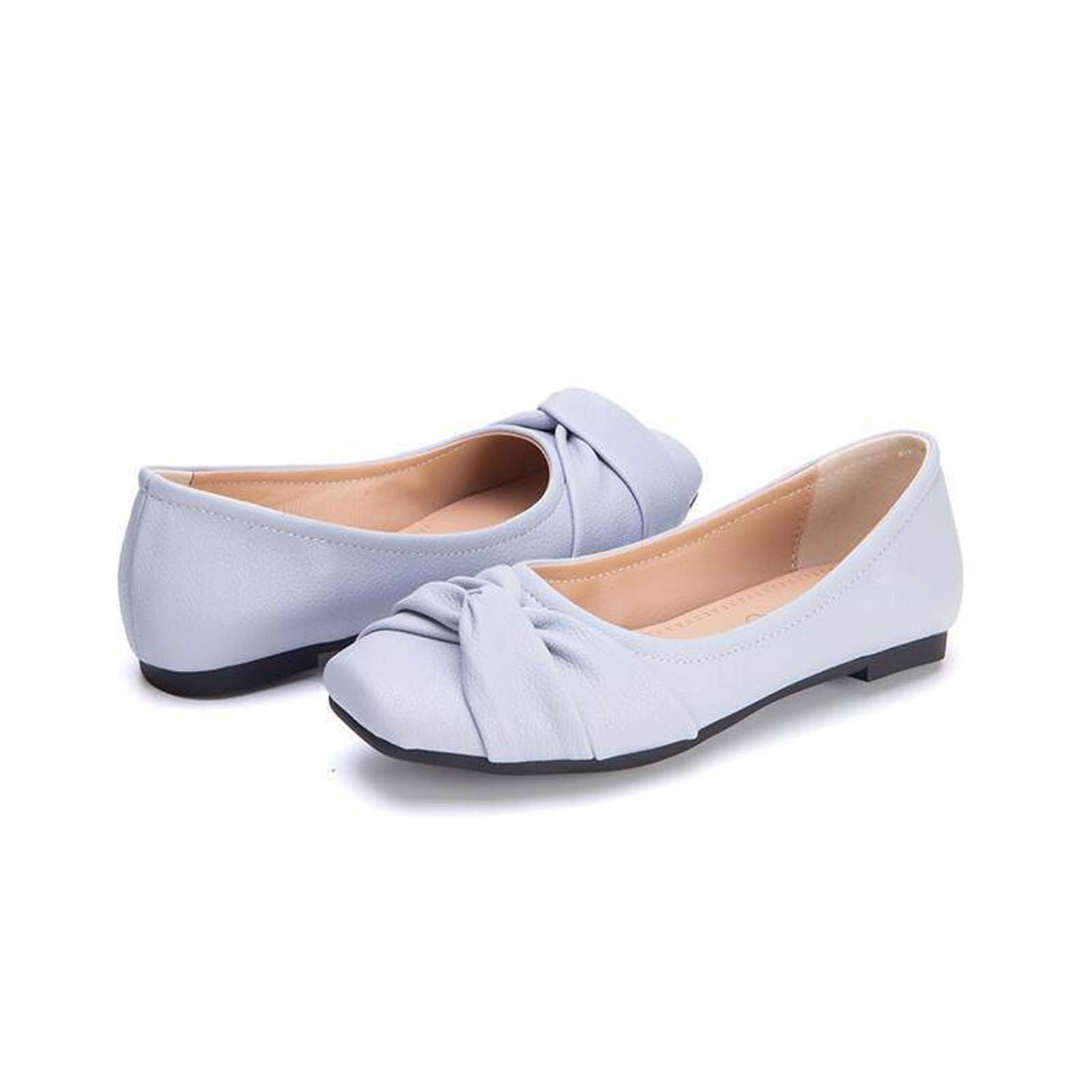 Mocasines Casuales sin Cordones, Zapatos Planos con Lazo a la Moda, cómodos, Transpirables, para Uso Diario#G