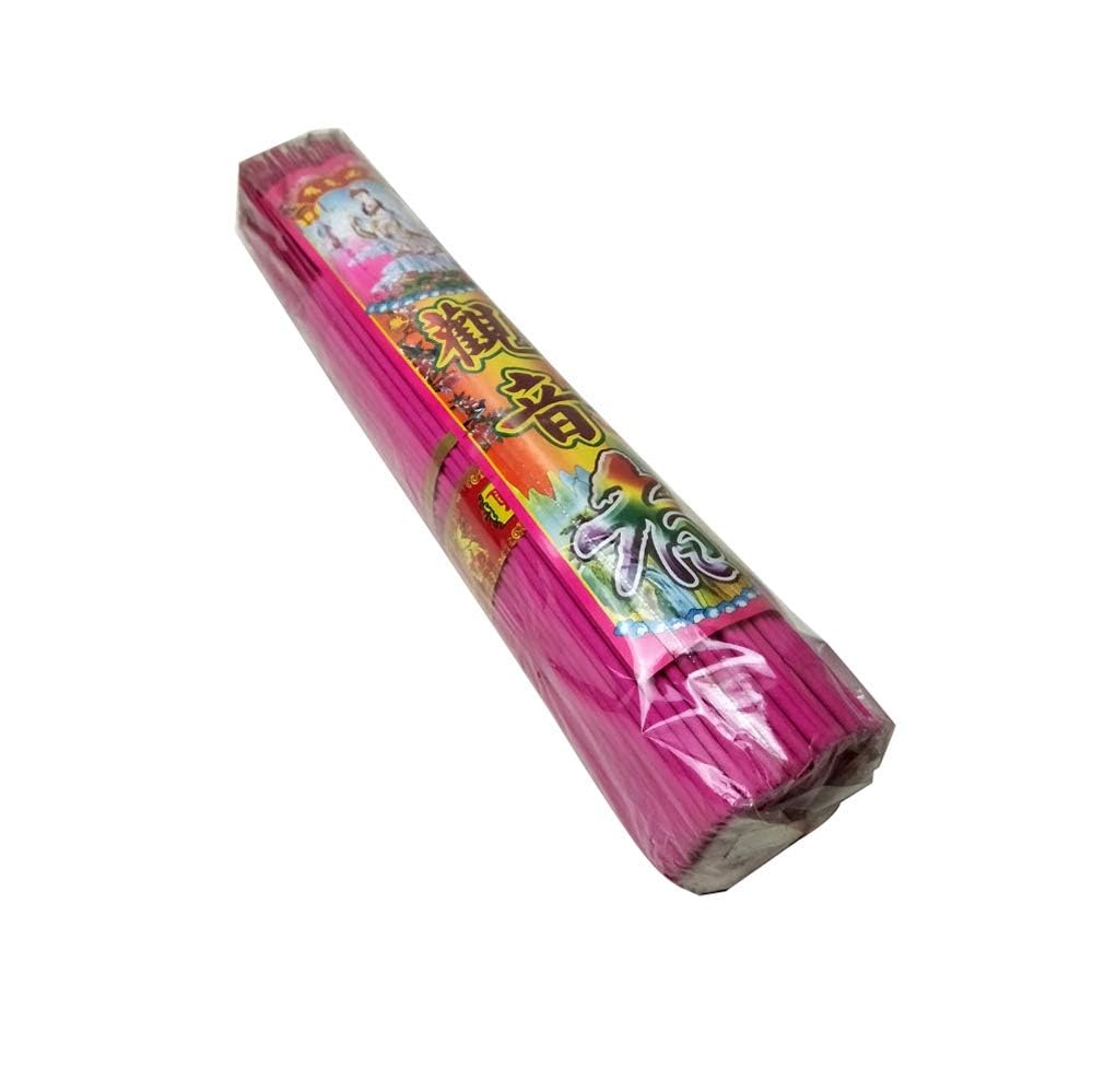 Wxmyozr Red Chinese Incense Sticks/Joss Sticks(275 Sticks),Vanilla Sandalwood Meditation Worship Ancestor Home Buddhism Incense 12.6In,