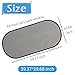 Rear Window Sunshade，2win2buy Car Sun Protector Maximum UV Protector for Rear Facing Car Seats, Passengers & Pets with Suction Cups Fit Most of Vehicle