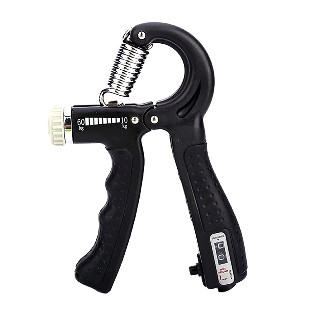 10-60Kg Hand Grip Strengthener, Automatic Counting Adjustable Resistance Hand Gripper Exerciser Grip Strength Trainer with Counting