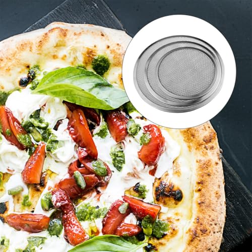 Bandejas para pizza resistentes al calor que evitan masas blandas 5