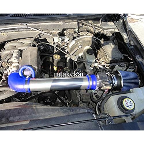 INTAKEKAI Performance Air Intake (Compatible with 1997-2003 FORD F-150 4.2L V6 MODELS) (BLUE)