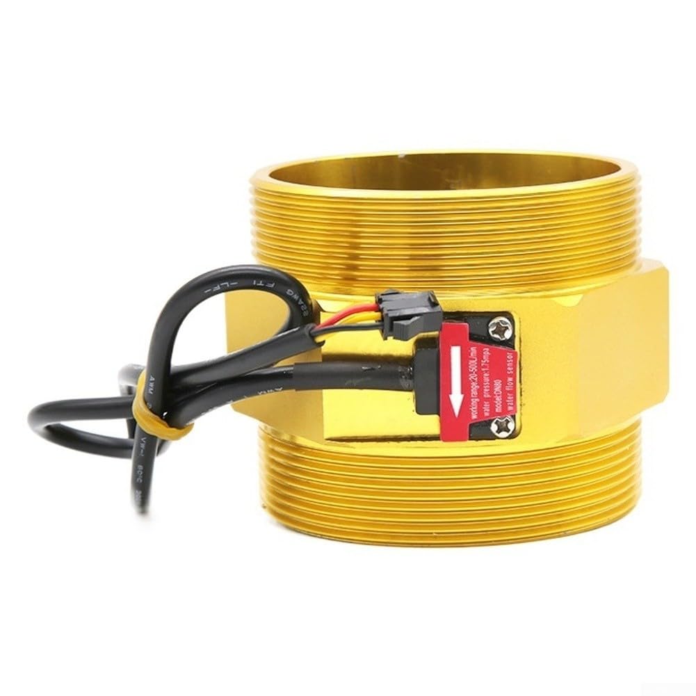 DN80 Sensor de flujo de agua de 3 pulgadas con mecanismo de turbina para recopilación precisa de datos de flujo para instalaciones de tratamiento de agua de riego