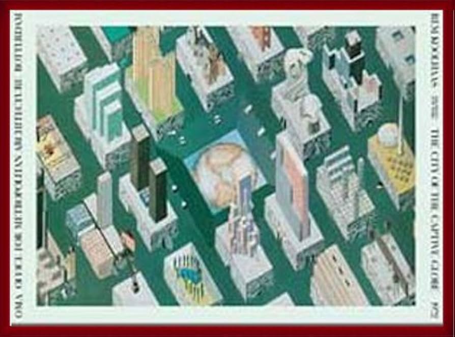 Amazon.co.jp: ポスター レム コールハース OMA The city of the