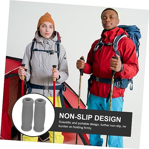 BESPORTBLE 4 Pcs Pega De Bengala Pega De Mão De Bengala Acessórios De Muleta Muletas Para Axilas Env