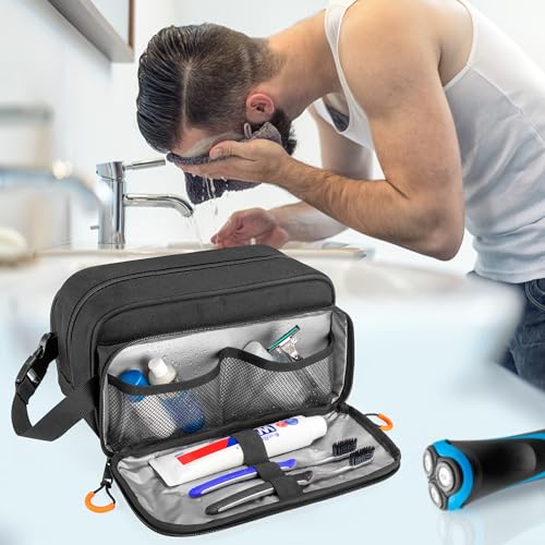 Étui de rangement articles de toilette homme anti-fuite - 7