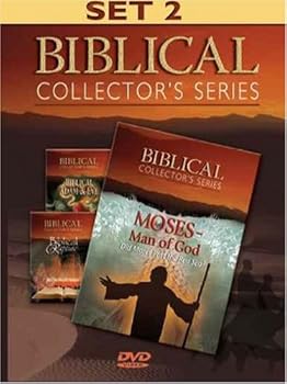 Biblical Collector's Series Set 2: Moses-Man of God/Biblical Adam & Eve/Biblical Rapture