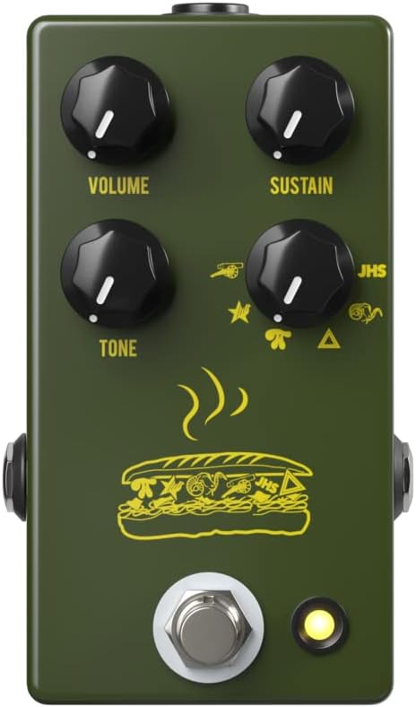JHS PedalsMuffuletta Fuzz, Army Green