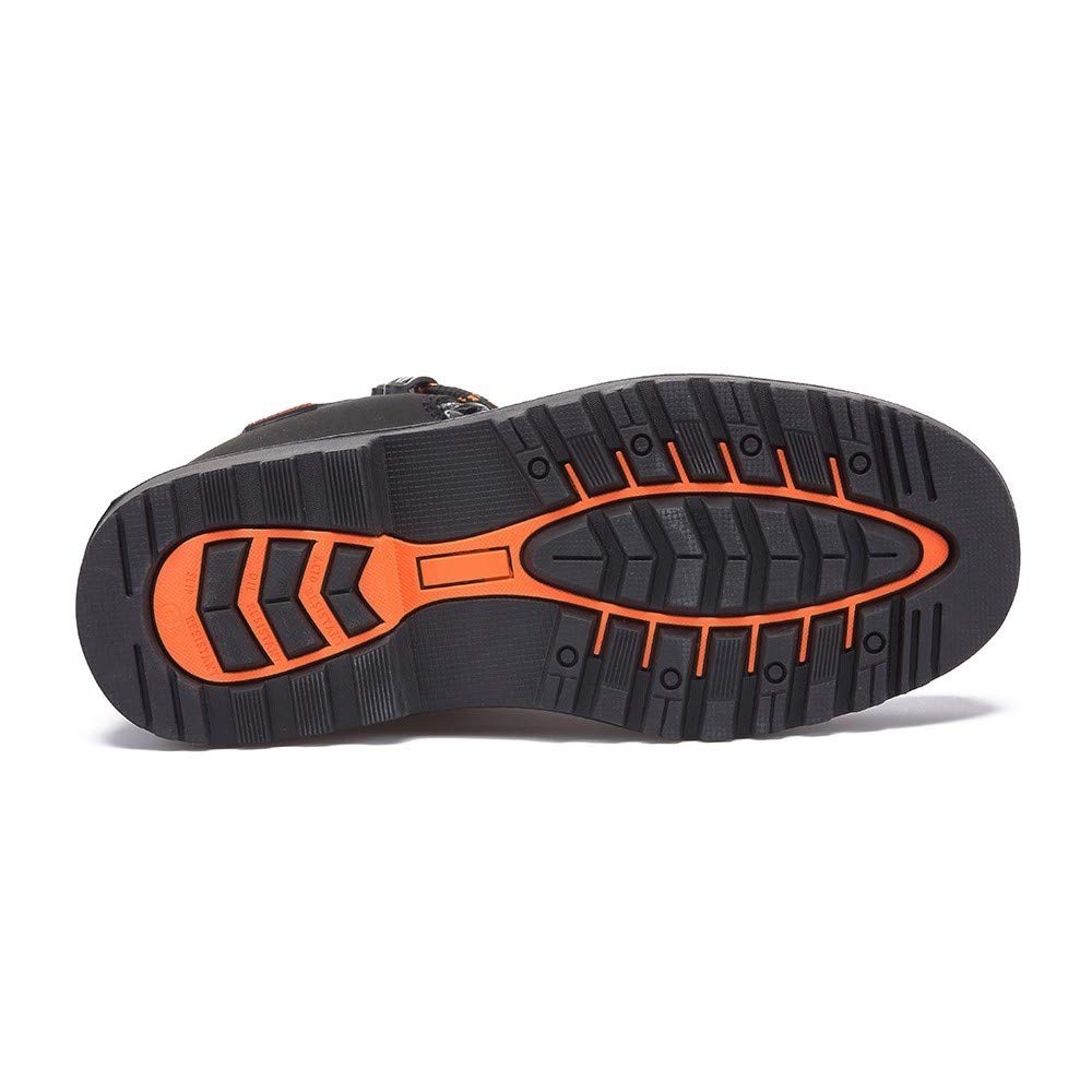 Bota seguridad PAREDES, Black Electrón piel negro, SBP, SRC