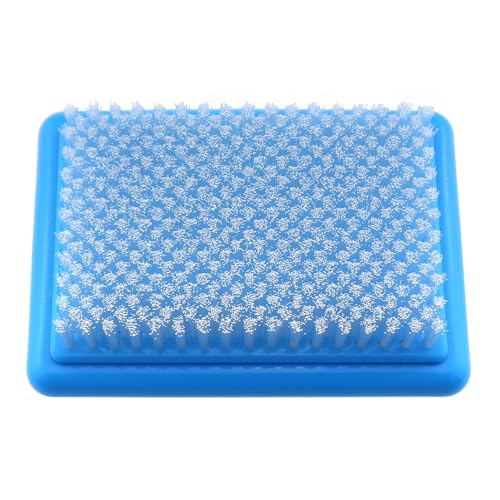 Image of LUORNG Embroidery Sewing Craft Felting Needle Wool Felt Rug Brush Blue Felting Needle Pad Wool Felt Background Brush 16x11CM for Wet Felt Spinning Knitting and Embellishing