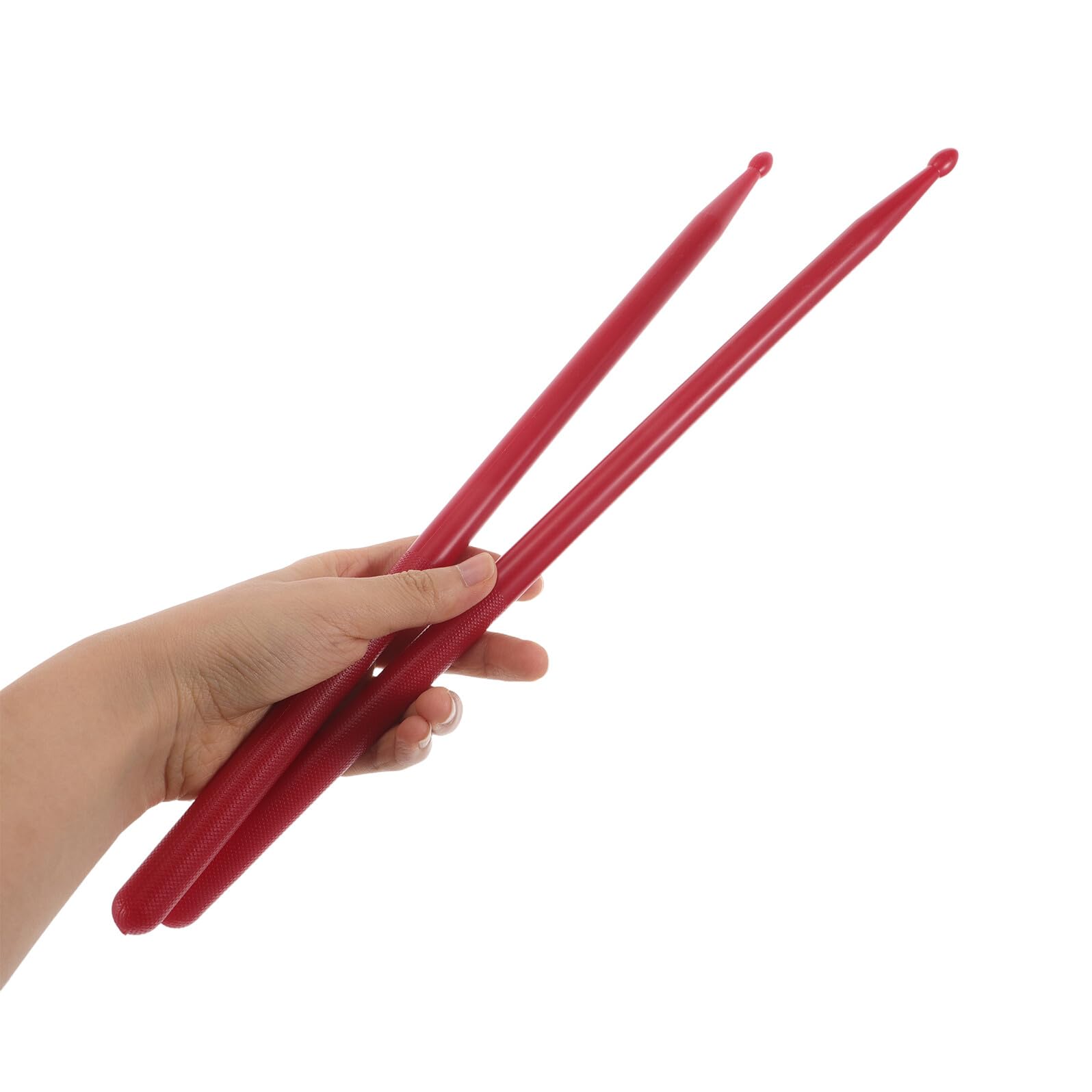 Kit de Baguettes de Batterie 8 Pièces avec Paquet Rouge pour Percussion