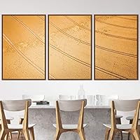 3 Piece Framed Canvas Wall Art Abstract Colorful Cool Geometric Canvas Prints Home Artwork Decoration for Living Room,Bedroom - 16