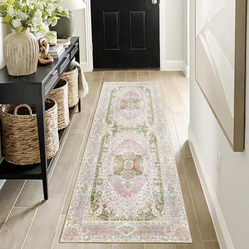 Tapete Lavable Corredor 60x182 cm Rosa miniatura 4