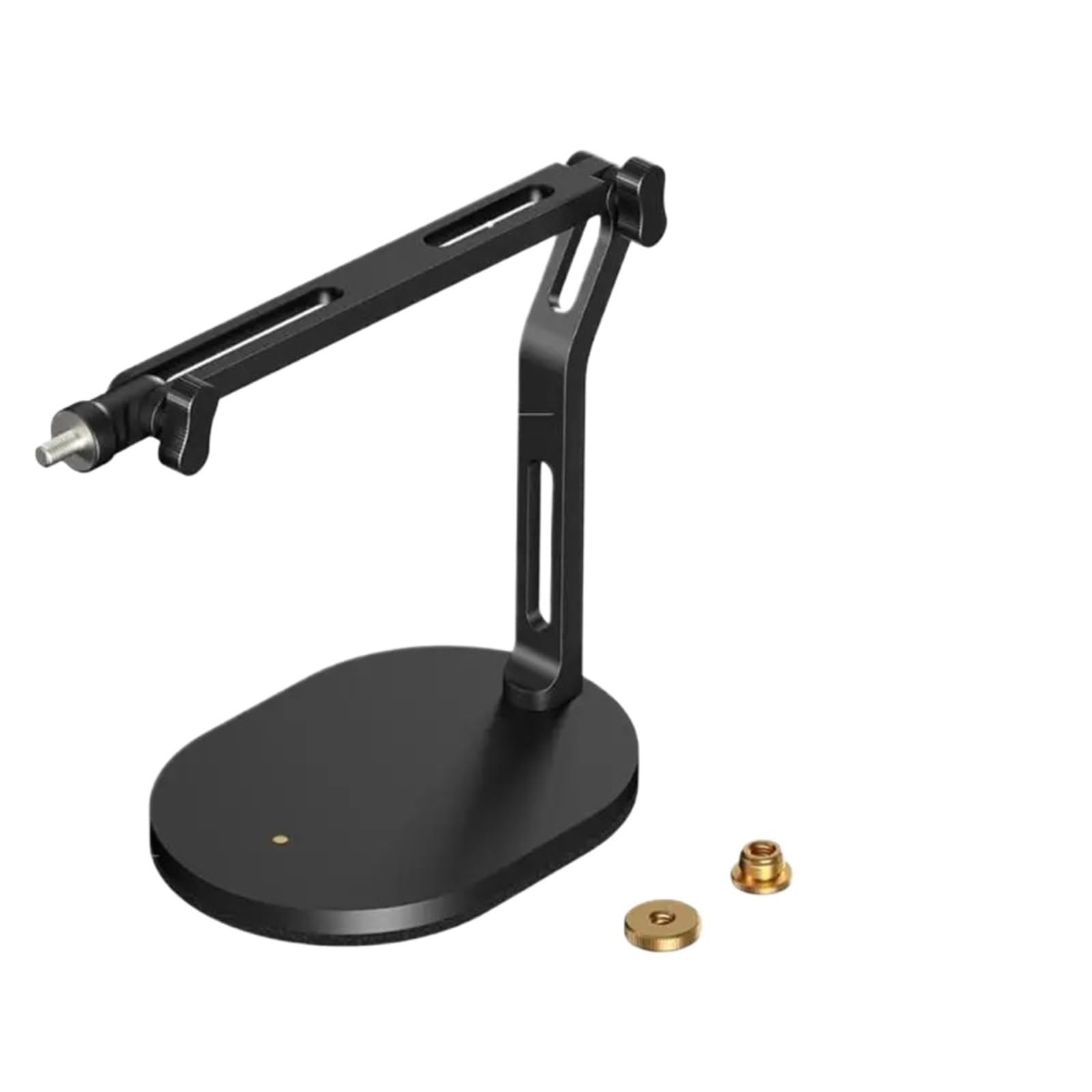 Pied Micro Bureau Support de bras flèche Microphone universel, for adaptateurs 5/8 pouces 3/8, avec positionnement à trois points