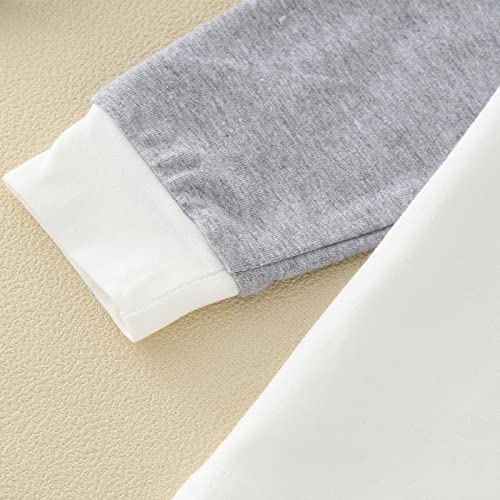 Cotton 𝐏ajamas for Kids Boys Girls 𝐒nug Fit 𝐏a𝐣ama Set Long Sleeve Tops and Pants 2 Piece 𝐏𝗝s Cute Loung𝐞wear4