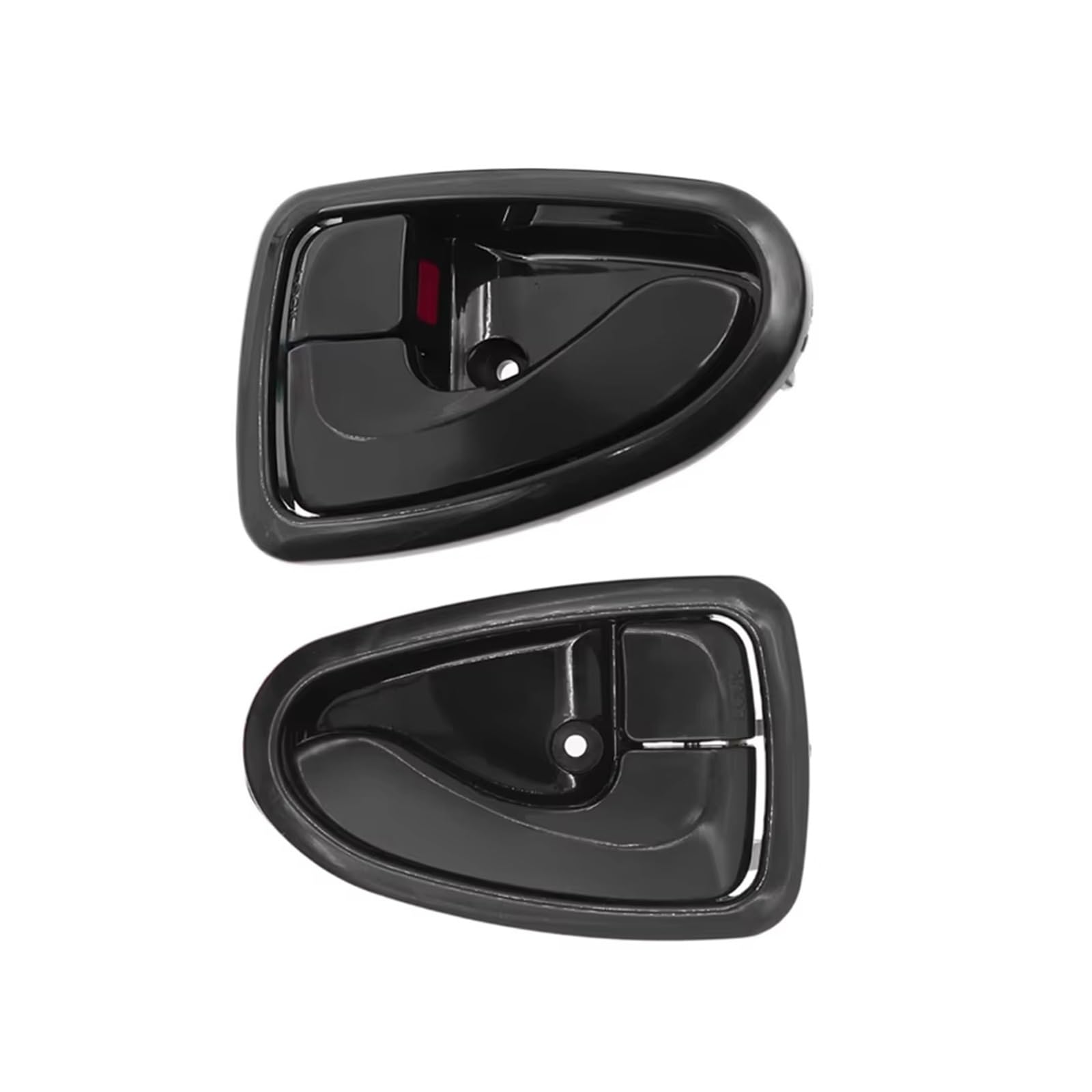 Jkswzma Car Inner Handle for Hyundai for Accent 2000-2006 Front Rear Left Right Car Interior Door Handle 82610-25000 82620-25000(Left and Right)