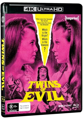 Twins of Evil (1971) - Imprint Standard Edition- 4K UHD + Blu-ray image 2