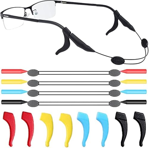 HDZW 4 Pezzi cordino per occhiali regolabile