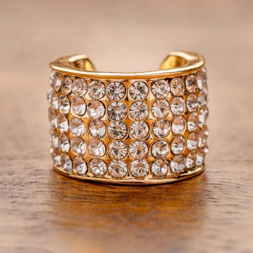 UltraScope-CharMed UltraScope Crystal Stethoscope Charm - Ice on Gold