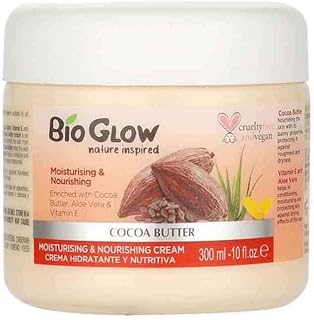 Bioglow, other Moisturising & Nourishing Cocoa Butter & Aloe Vera Vitamin E - 300ml